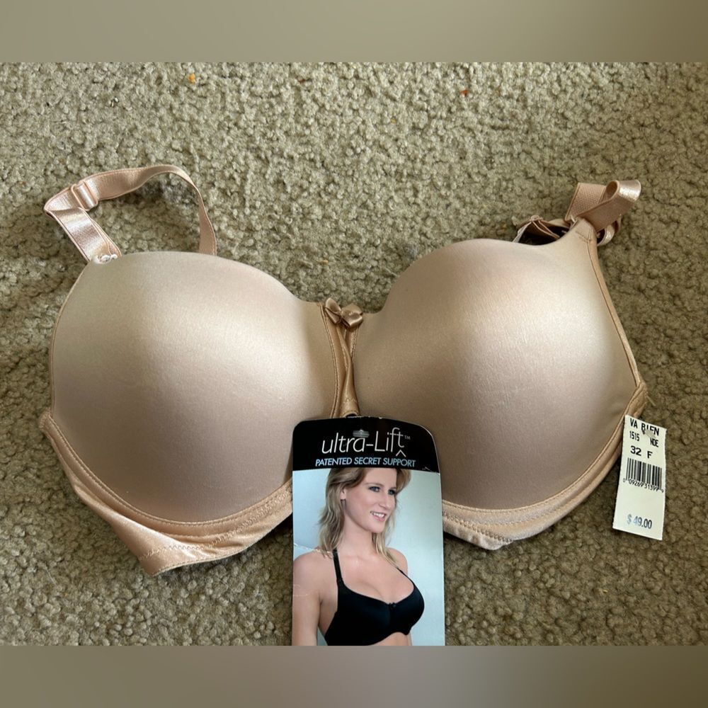 Va Bien Ultra Lift Nude Bra NWT